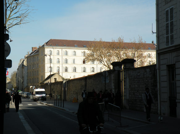  mur du jardin Catherine Labouré, rue de Babylone